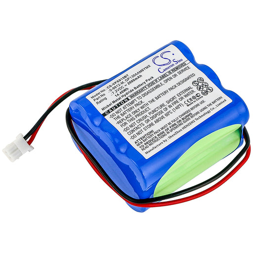 Visonic 0-9912-H 0-9912-W PowerMax 0-9912-H Contro Replacement Battery-main