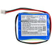 Visonic 0-9912-H 0-9912-W PowerMax 0-9912-H Control Pane PowerMax 0-9913-W Control Pane Powermax Plus Powermax+ PowerMax+ Al Alarm Replacement Battery-3