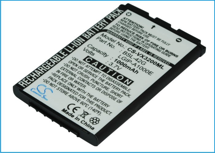 LG AX245 AX-245 AX355 ax4270 ax4750 AX-4750 AX490 AX5000 CE500 LG 325 LG125 LG350 LG535 LX125 LX325 LX350 LX490 LX535 Mobile Phone Replacement Battery-3