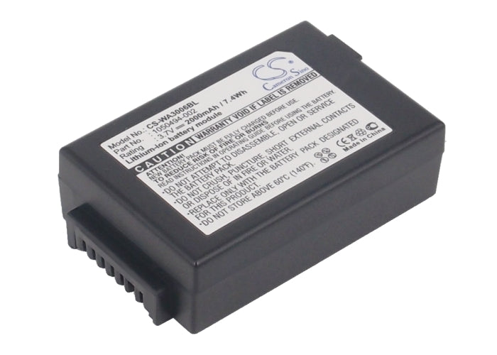 Zebra WorkAbout Pro 4 WorkAbout Pro G4 2000mAh Replacement Battery-main