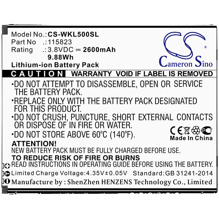 Wiko Lenny 5 Mobile Phone Replacement Battery-3