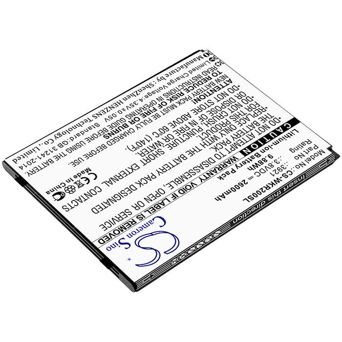 Wiko ROBBY 2 Mobile Phone Replacement Battery-2