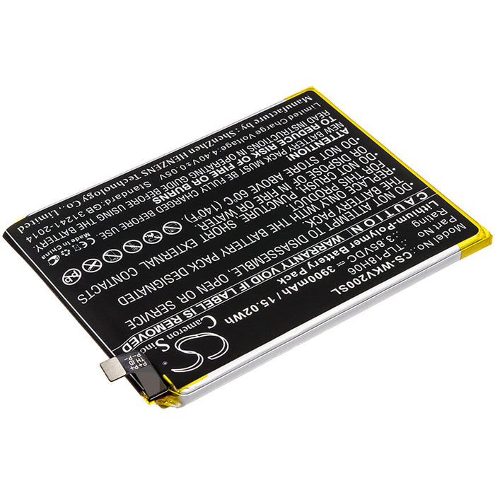 Wiko M2354 View2 Go Mobile Phone Replacement Battery-2