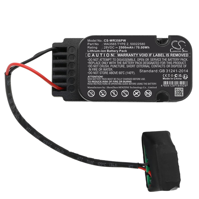 Worx WG795E Lawn Mower Replacement Battery