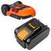 Worx Landroid L1500 Landroid M1000 Landroid M700 Landroid M800 WA3553 WG790E WG791E WR141 WR141E WR142E WR143E WR153E Lawn Mower Replacement Battery-6