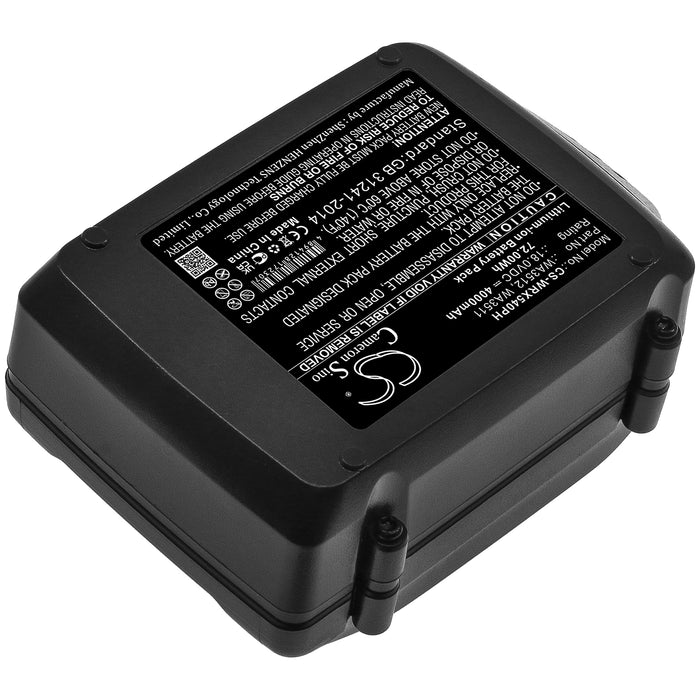 Worx RW9161 WG150 WG151 WG151 trimmer edger WG151. Replacement Battery-2