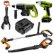 Worx RW9161 WG150 WG151 WG151 trimmer edger WG151. Replacement Battery-6