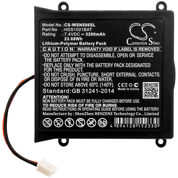 Owon HDS1021M HDS-N oscilloscope Replacement Battery-3