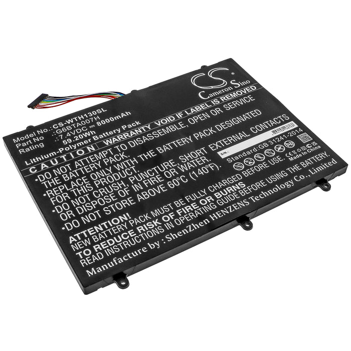 Wacom Cintiq Companion 2 DTH-W1300 Replacement Battery-main