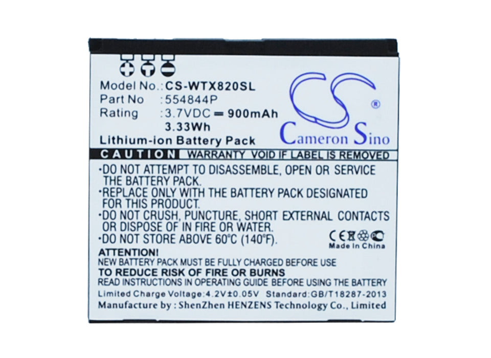 Takara GP55BT Replacement Battery-main