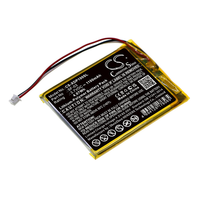 Sony Versity 9540 Versity 9553 Versity 9640 Versity 9653 DAB Digital Replacement Battery