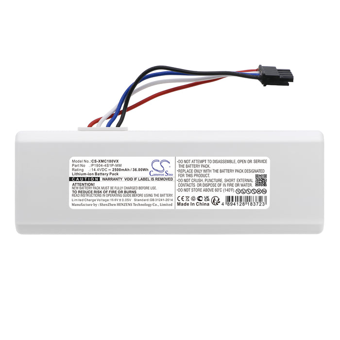 Xiaomi Dreame MC1808 Roborock 1C SKV4093GL STYTJ01ZHM XM2000021 2500mAh Vacuum Replacement Battery