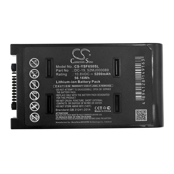 YUT CTS-1002 CTS-22A SF620 SF650 SF760 Sitesecan 2 Replacement Battery-3