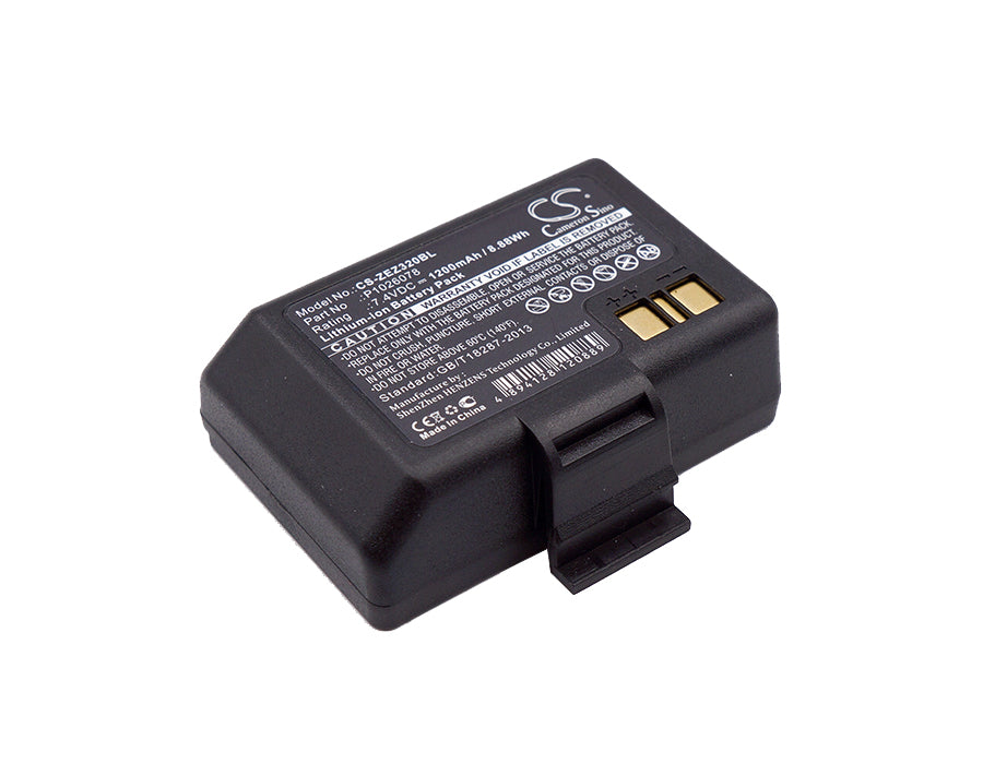 Zebra EZ320 Replacement Battery-main
