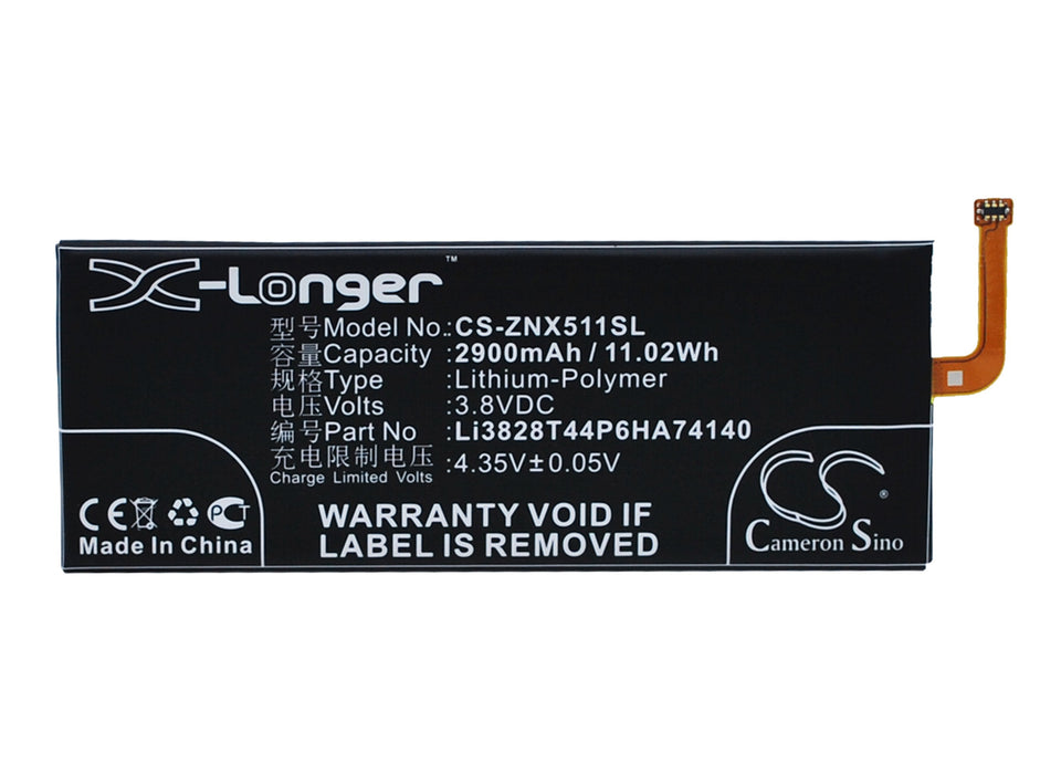 ZTE Nubia Z9 Nubia Z9 Max Nubia Z9 mini NX508 NX50 Replacement Battery-main