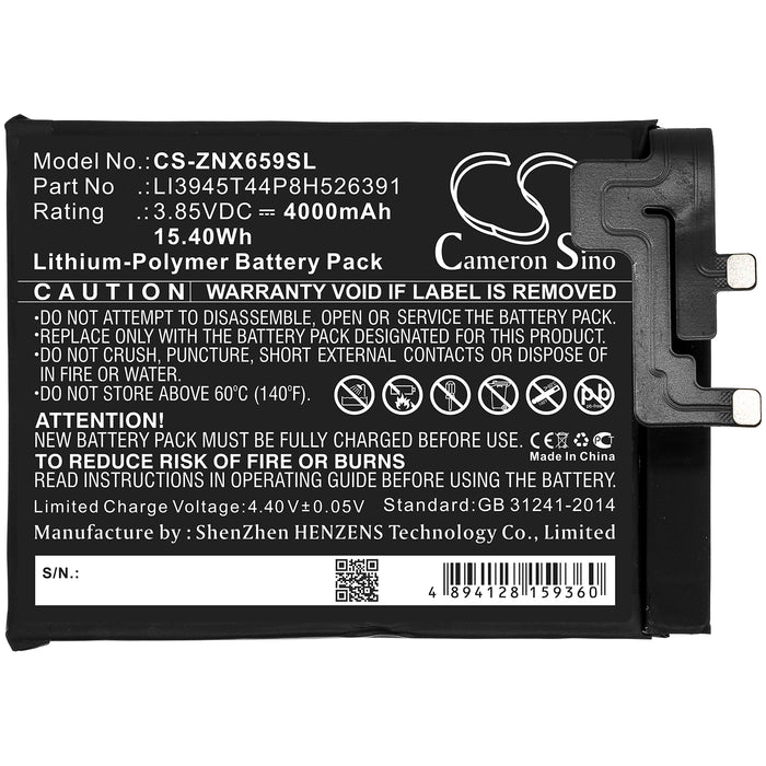 Nubia NX659J Red Magic 5G Mobile Phone Replacement Battery-3