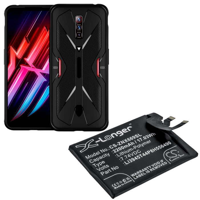 ZTE Nubia Red Magic 6 Pro NX669J-P Mobile Phone Replacement Battery-5