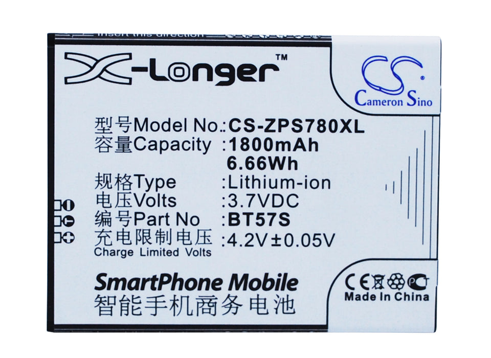 Zopo 6560 ZP780 Replacement Battery-main