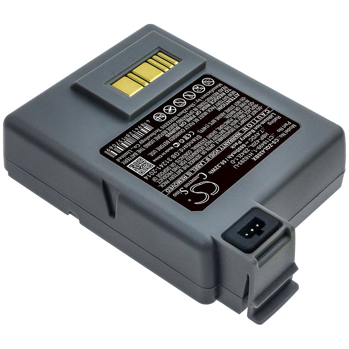 Zebra P4T RP4 RP4T 6800mAh Printer Replacement Battery-2