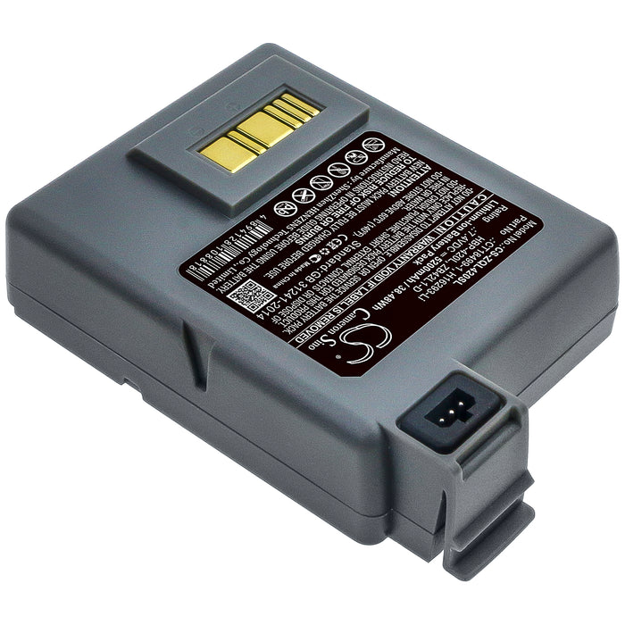 Zebra P4T RP4 RP4T 5200mAh Printer Replacement Battery-2