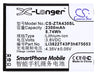 ZTE 4G Smart A430 Blade A210 Blade A210 Dual SIM Blade A210 Dual SIM LTE Blade A430 Blade D Lux Blade D Lux LTE Dual  Mobile Phone Replacement Battery-5