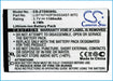 Cricket Chorus D930 Mobile Phone Replacement Battery-5