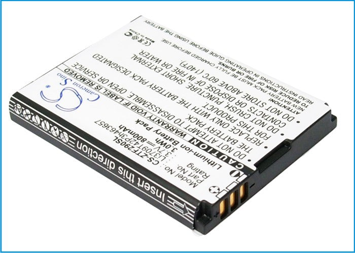 Orange Miami ZTE-G N281 Mobile Phone Replacement Battery-2