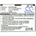 AT&T Z431 Mobile Phone Replacement Battery-3
