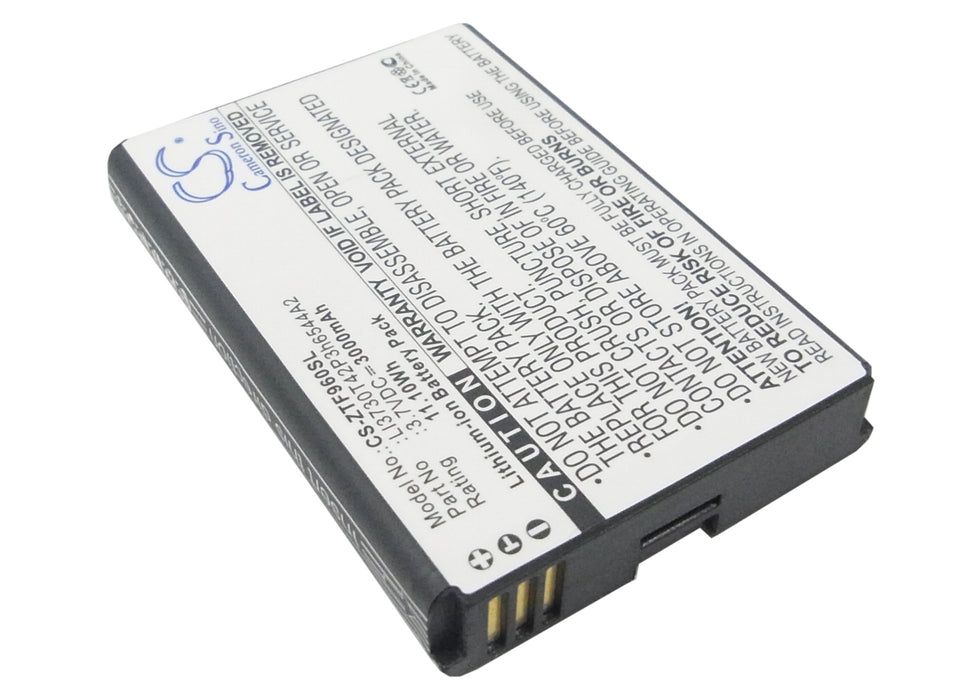 Net10 SRQ-Z289L Z289L 3000mAh Hotspot Replacement Battery-2