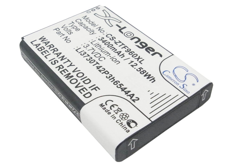 Net10 SRQ-Z289L Z289L 3400mAh Replacement Battery-main