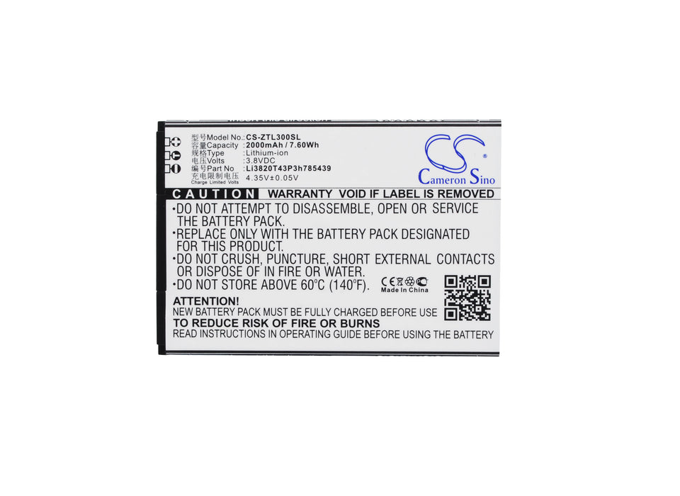 ZTE Blade L3 Mobile Phone Replacement Battery-5