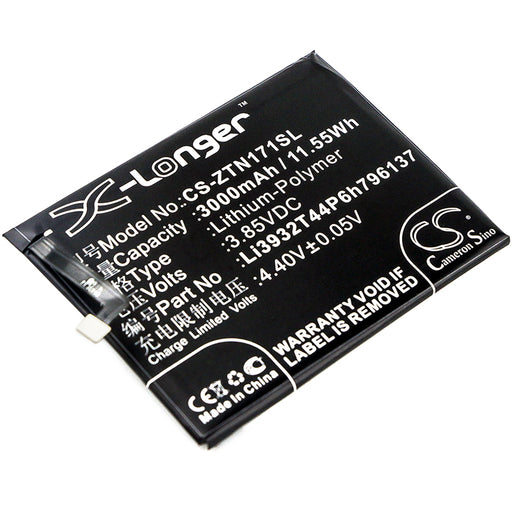 ZTE Nubia Z17 Mini Nubia Z17 Mini Standard Editio  Replacement Battery-main