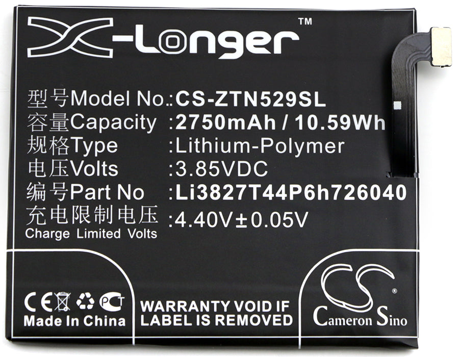 ZTE Nubia Z11 mini NX529 NX529J Mobile Phone Replacement Battery-3