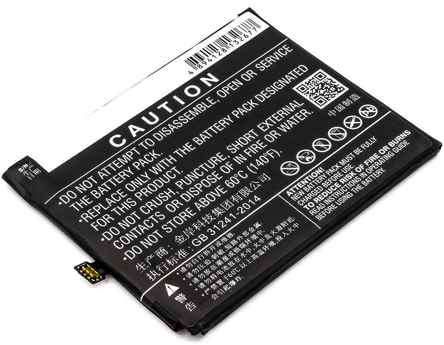 ZTE Nubia N2 Nubia N2 Dual SIM Nubia N2 Dual SIM TD-LTE NX575J Mobile Phone Replacement Battery-3