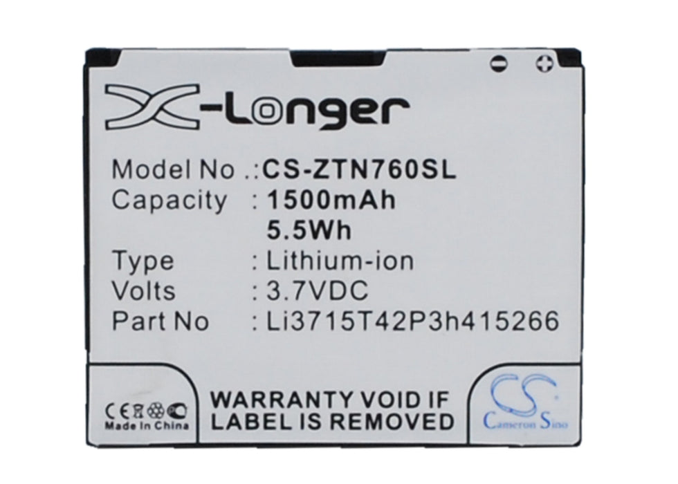Net10 Valet Z665 Z665C Replacement Battery-main