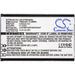 ZTE R550 Mobile Phone Replacement Battery-3