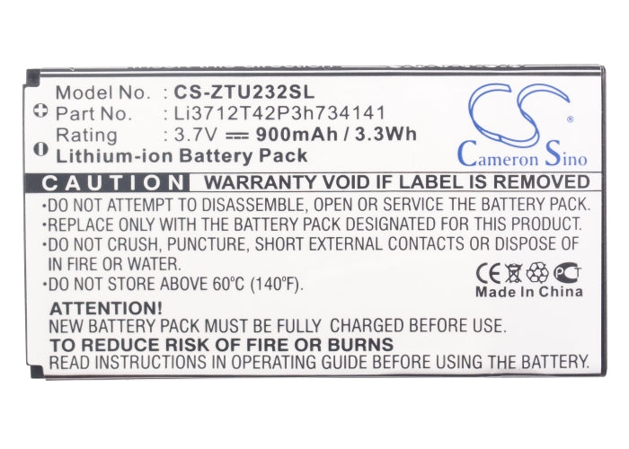 ZTE N960 U236 X920 Mobile Phone Replacement Battery-5