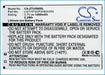 ZTE E760 Raise TMN Silverbelt U500 U980 X60 X61 X70 X876 Mobile Phone Replacement Battery-5