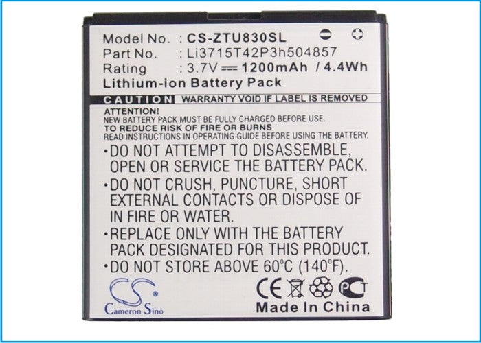 Amazing A1 1200mAh Mobile Phone Replacement Battery-5