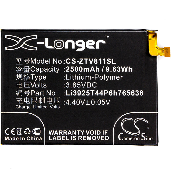 ZTE Blade V8 Lite Blade V8 Lite Dual SIM Blade V8 Lite Dual SIM TD-LTE Mobile Phone Replacement Battery-3