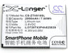 ZTE Blade Q Maxi Mobile Phone Replacement Battery-3