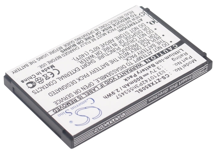 ZTE A37 C170 C172 C190 C360 C361 C362 C3621 C366 C369 C370 C500 C580 C79 E150CV16 E850 F100 F102 F103 F105 F106 F107  Mobile Phone Replacement Battery-2