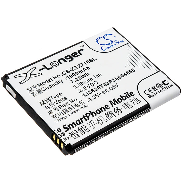 ZTE Jasper Jasper Lte Z718 Z718TL Replacement Battery-main