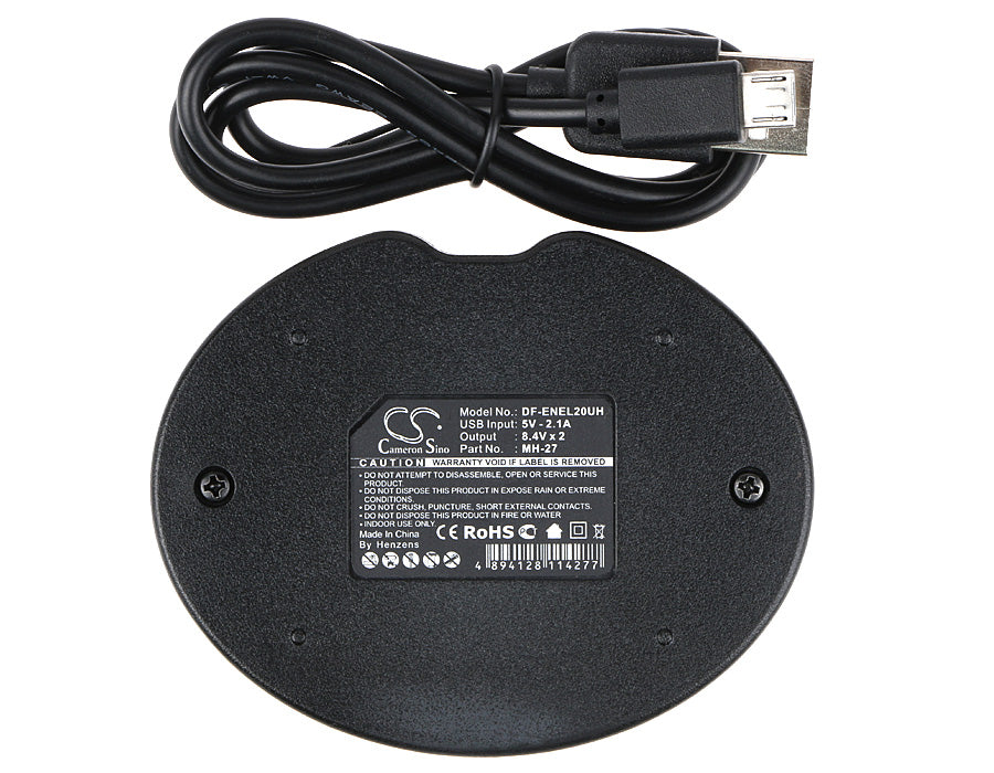 Nikon Coolpix 100 Coolpix 2000 Coolpix 4300 Coolpix 4500 Coolpix 4800 Coolpix 5000 Coolpix 5400 Coolpix 5700 Coolpi Replacement Camera Battery Charger-6