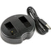 Canon LEGRIA Mini X PowerShot G1X Mark II PowerShot G1X Mark II PowerSh PowerShot N100 VIXIA Mini X Replacement Camera Battery Charger-3