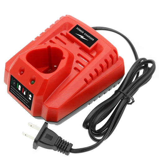 Milwaukee C12 FM C12 HZ C12 HZ-0 C12 HZ-202C C12 JSR C12 JSR-0 C12 LTGE C12 MT C12 MT-0 C12 MT-202B C12 MT-402B Replacement Power Tool Battery Charger