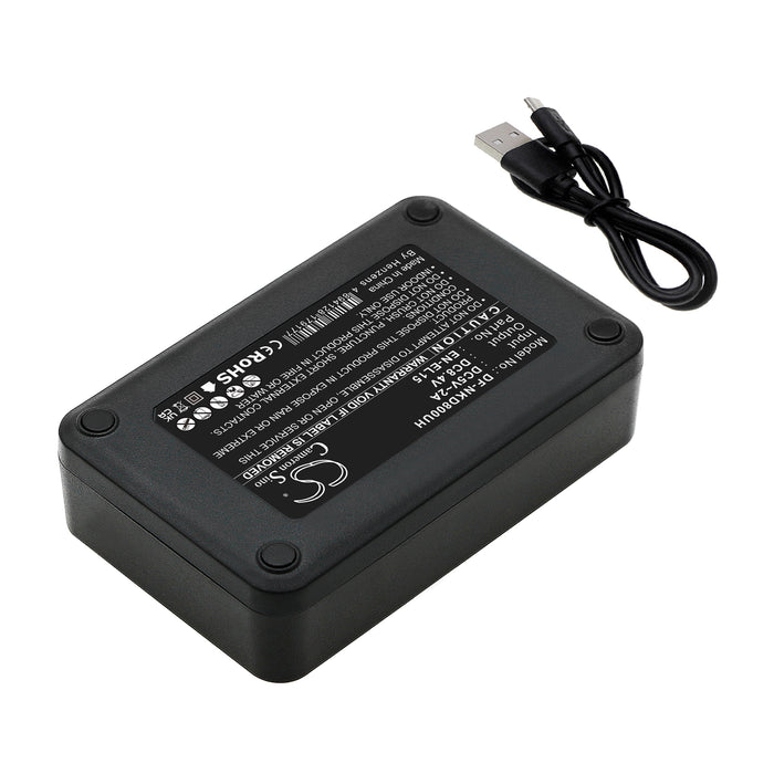 Nikon 1 V1 Coolpix D7000 Coolpix D800 D500 D600 D610 D7000 D7100 D7200 D750 D7500 D780 D800 D800E D810 D810A D850 D Replacement Camera Battery Charger