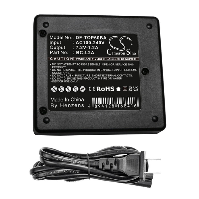 RCA CC-8251 PRO-V730 PRO-V742 Replacement Survey Multimeter and Equipment Battery Charger