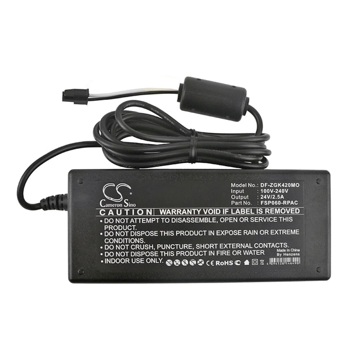 Zebra Jelly Go PAR64 RGBA Mega Go PAR64 RGBA Replacement Barcode Battery Charger