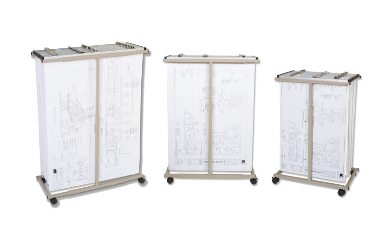 Mobile Vertical File for Blueprints